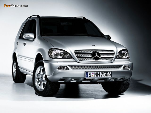 Mercedes-Benz M-Klasse (W163) 2001–05 pictures (640 x 480)