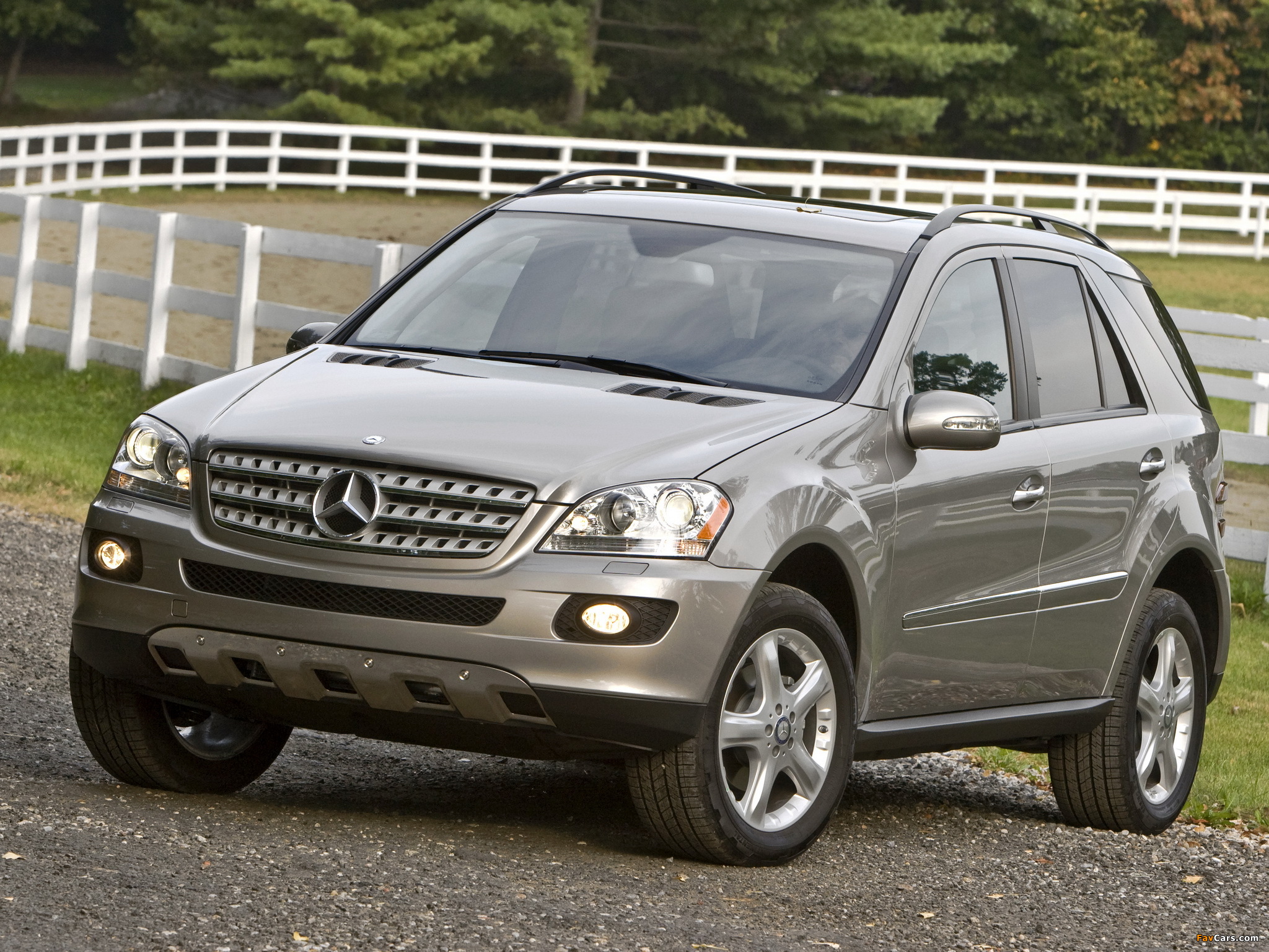 Mercedes-Benz ML 350 US-spec (W164) 2005–08 images (2048 x 1536)