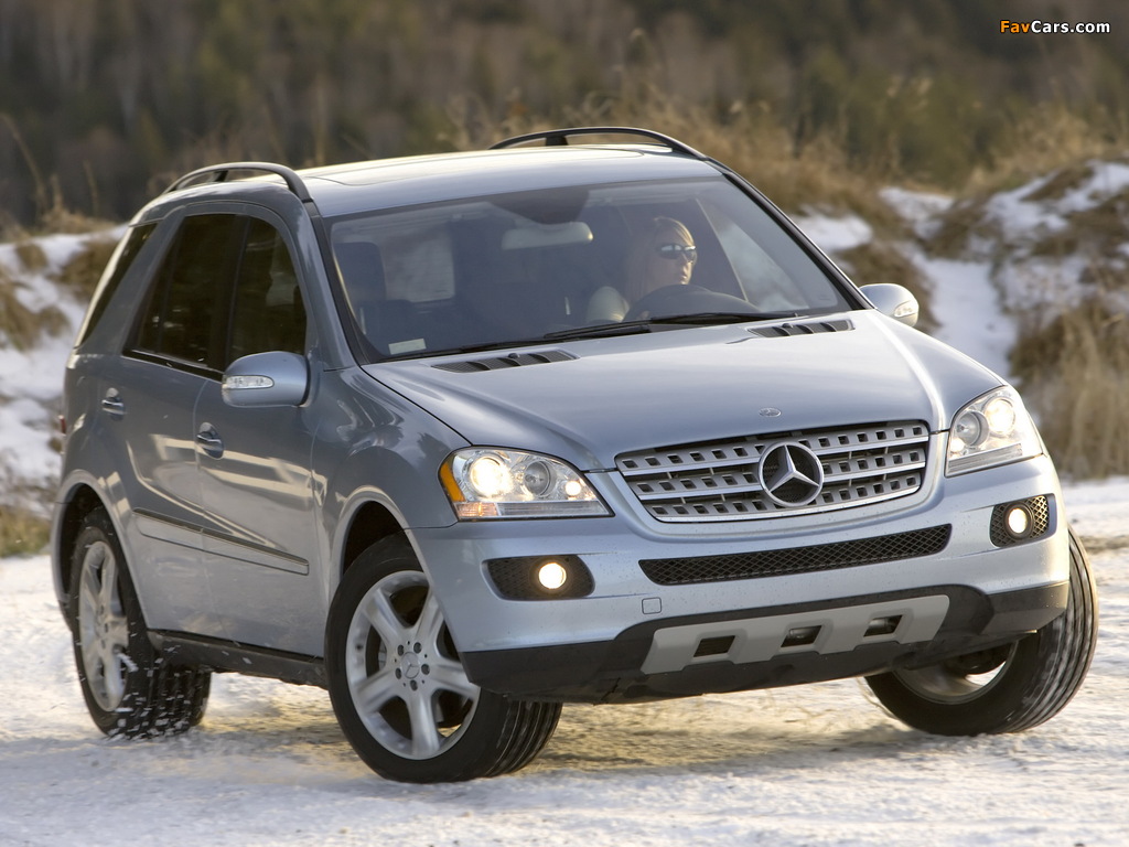 Mercedes-Benz ML 320 CDI US-spec (W164) 2005–08 images (1024 x 768)