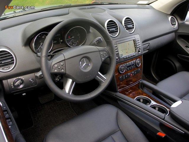 Mercedes-Benz ML 320 CDI US-spec (W164) 2005–08 images (640 x 480)