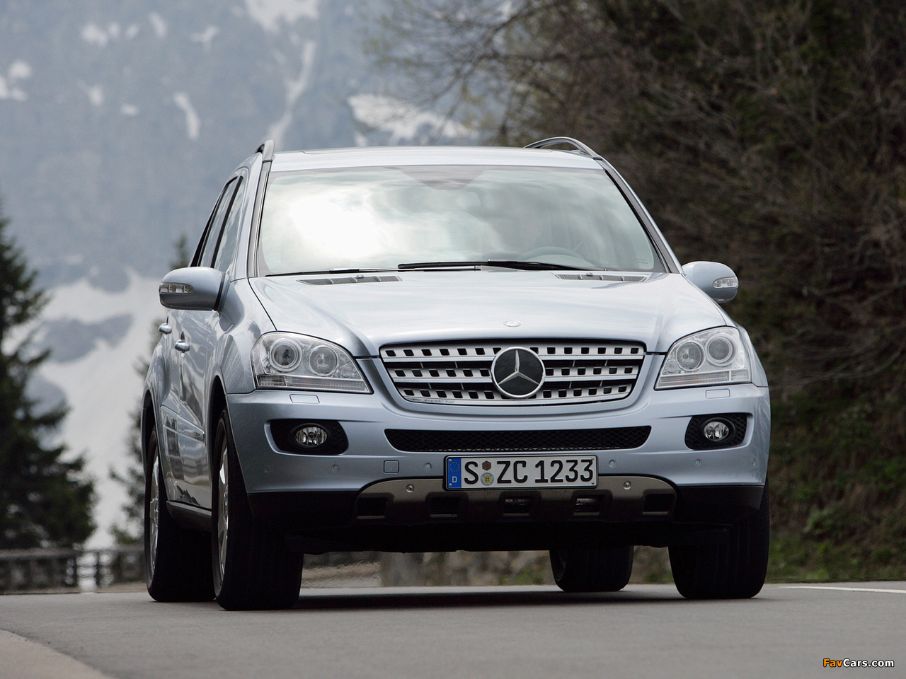 Mercedes-Benz ML 500 (W164) 2005–08 photos (1280 x 960)