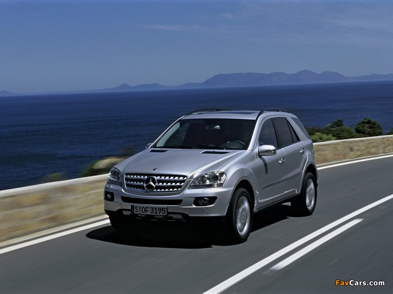 Mercedes-Benz ML 420 CDI (W164) 2005–08 photos (800 x 600)