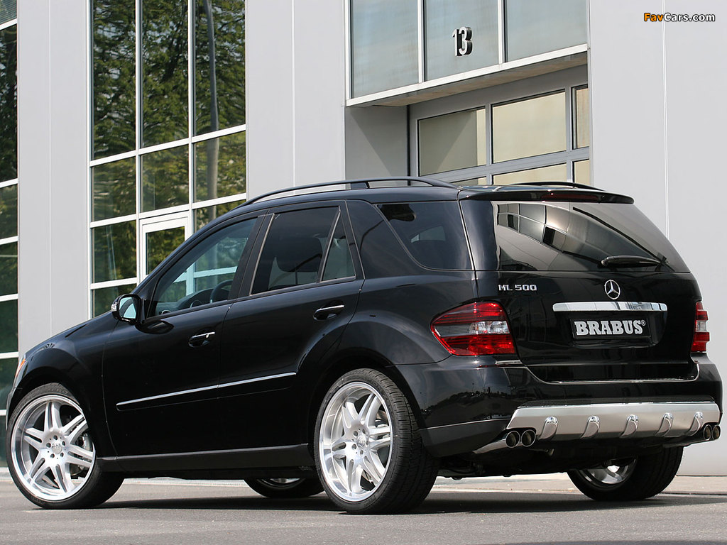 Brabus Mercedes-Benz M-Klasse (W164) 2005–08 photos (1024 x 768)