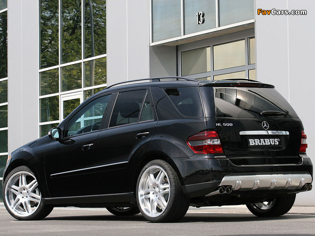 Brabus Mercedes-Benz M-Klasse (W164) 2005–08 photos (640 x 480)