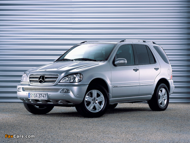 Mercedes-Benz M-Klasse Final Edition (W163) 2005 pictures (640 x 480)