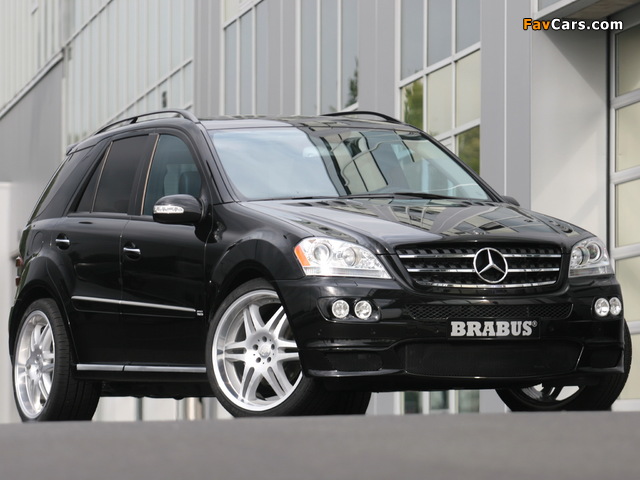 Brabus Mercedes-Benz M-Klasse (W164) 2005–08 pictures (640 x 480)