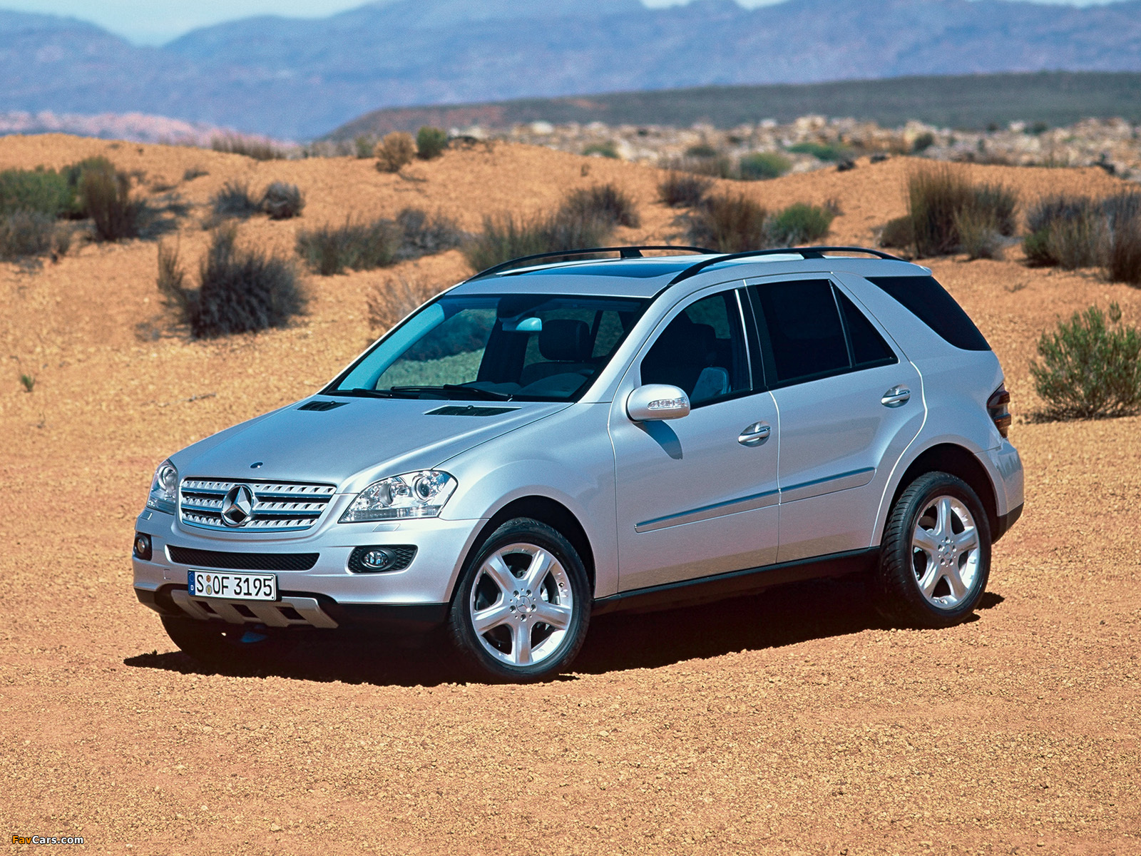 Mercedes-Benz ML 350 (W164) 2005–08 pictures (1600 x 1200)