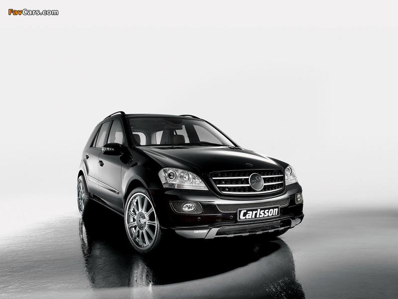 Carlsson ML CM 50 (W164) 2005–08 pictures (800 x 600)