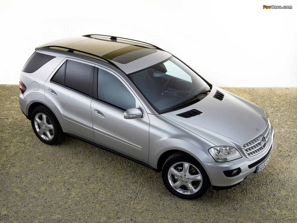 Mercedes-Benz ML 350 (W164) 2005–08 pictures (1024 x 768)