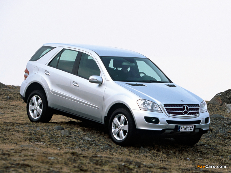 Mercedes-Benz ML 420 CDI (W164) 2005–08 wallpapers (800 x 600)