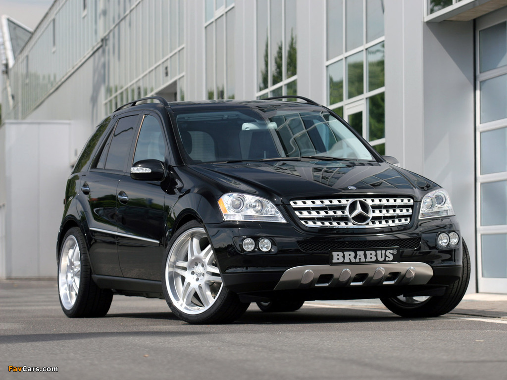 Brabus Mercedes-Benz M-Klasse (W164) 2005–08 wallpapers (1024 x 768)