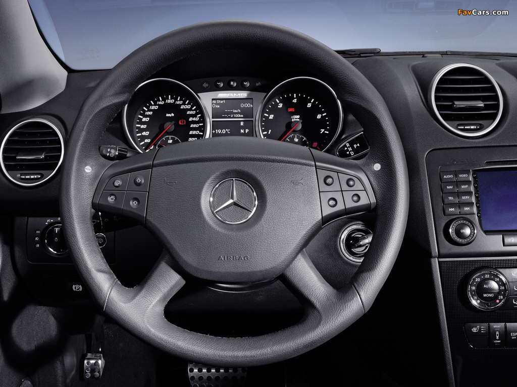 Mercedes-Benz ML 63 AMG (W164) 2006–08 images (1024 x 768)