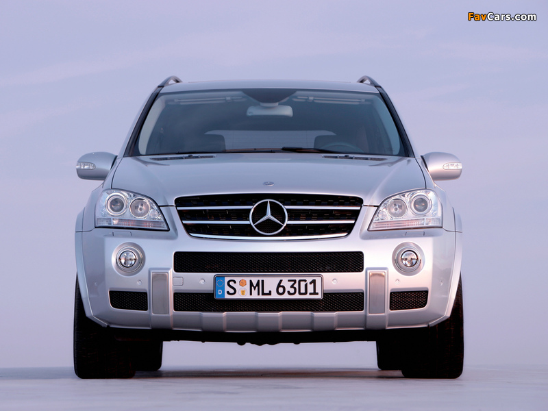 Mercedes-Benz ML 63 AMG (W164) 2006–08 pictures (800 x 600)