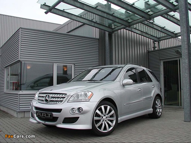 ART Mercedes-Benz M-Klasse (W164) 2006 pictures (640 x 480)