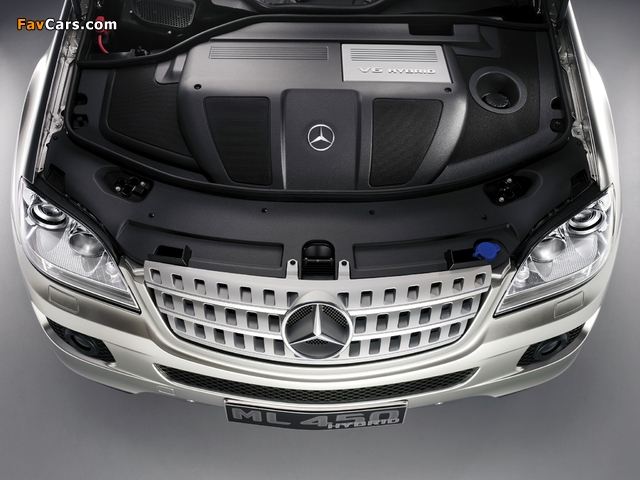 Mercedes-Benz ML 450 Hybrid Concept (W164) 2007 photos (640 x 480)