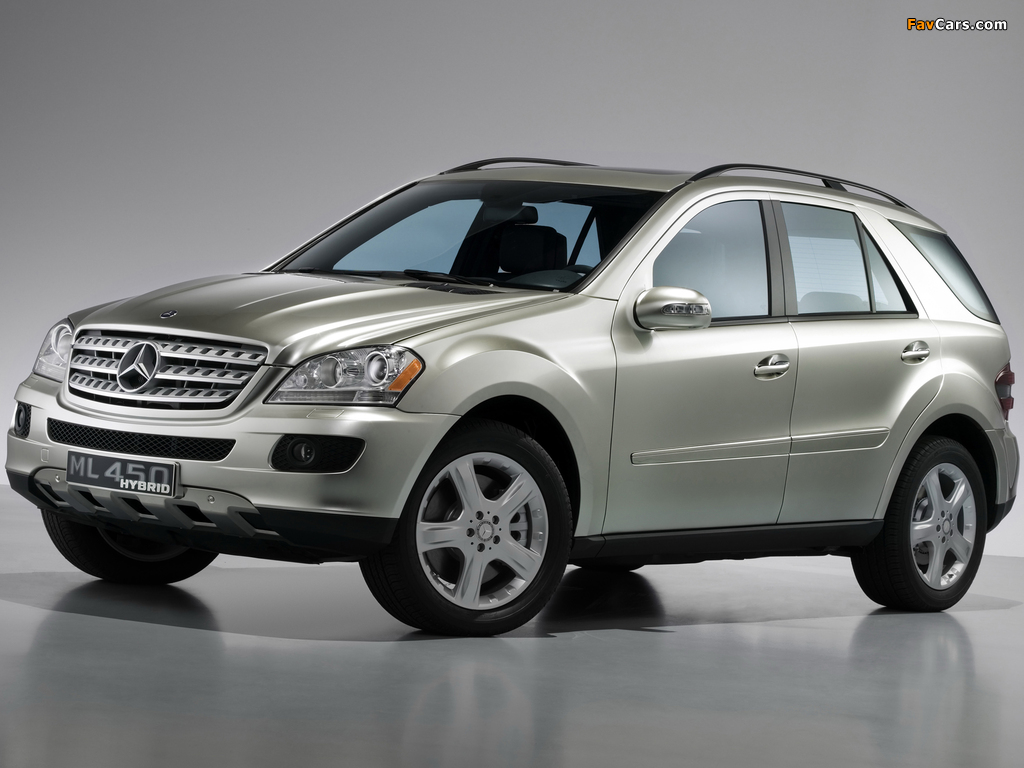 Mercedes-Benz ML 450 Hybrid Concept (W164) 2007 wallpapers (1024 x 768)