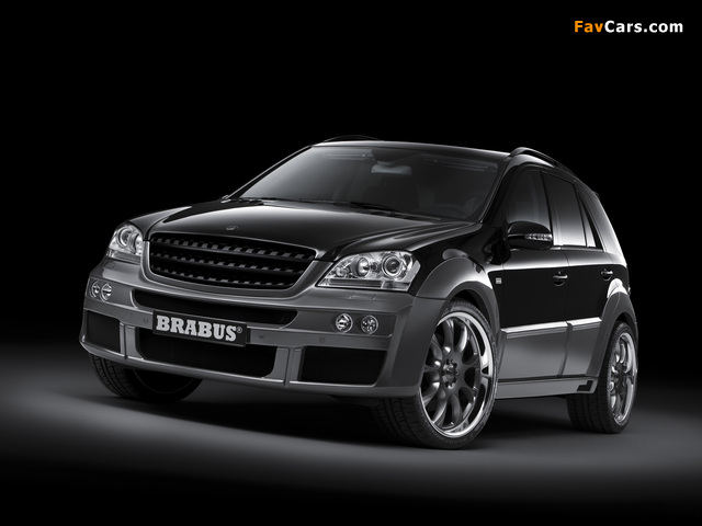 Brabus Widestar (W164) 2007–08 wallpapers (640 x 480)