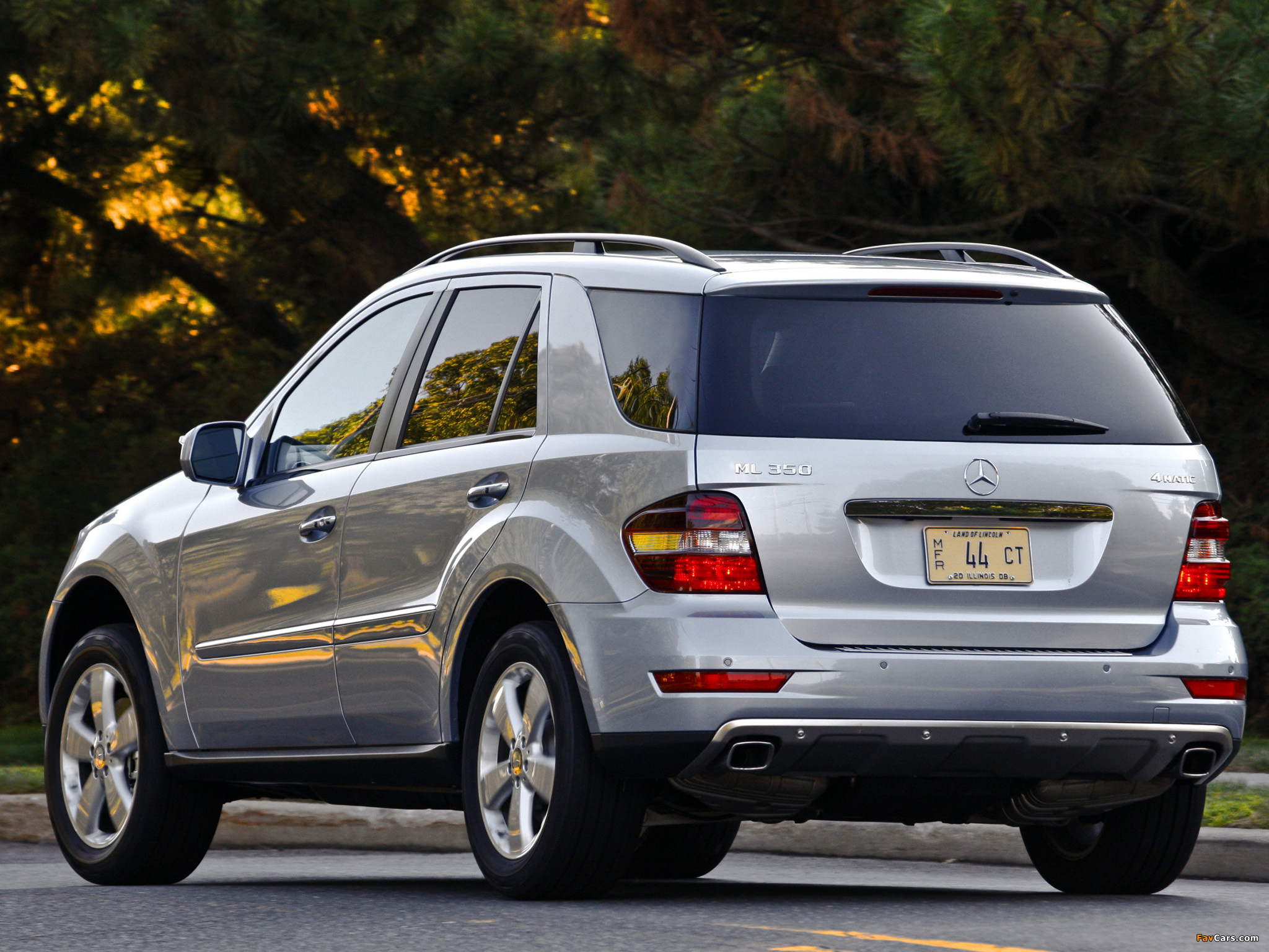 Mercedes-Benz ML 350 US-spec (W164) 2008–11 images (2048 x 1536)