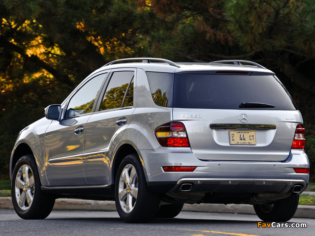 Mercedes-Benz ML 350 US-spec (W164) 2008–11 images (640 x 480)