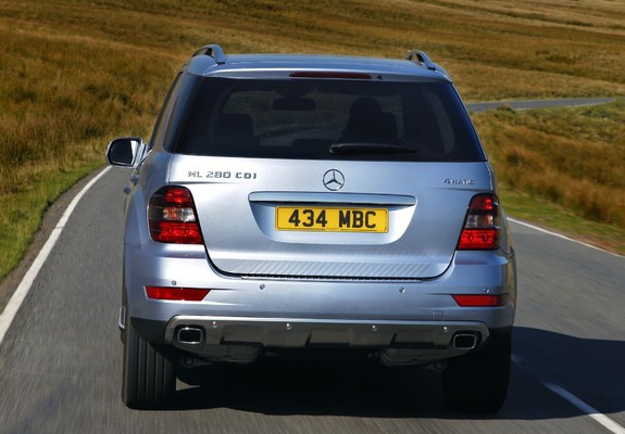 Mercedes-Benz ML 280 CDI UK-spec (W164) 2008–11 photos