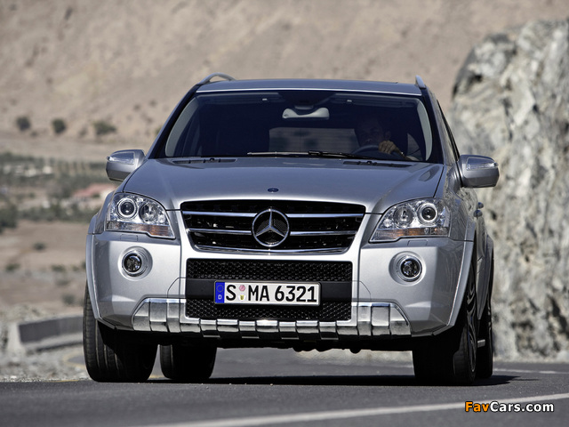 Mercedes-Benz ML 63 AMG (W164) 2008–10 photos (640 x 480)