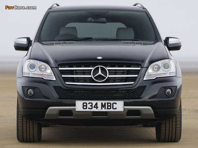 Mercedes-Benz ML 320 CDI UK-spec (W164) 2008–11 photos (640 x 480)