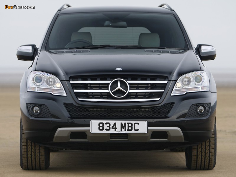 Mercedes-Benz ML 320 CDI UK-spec (W164) 2008–11 photos (800 x 600)