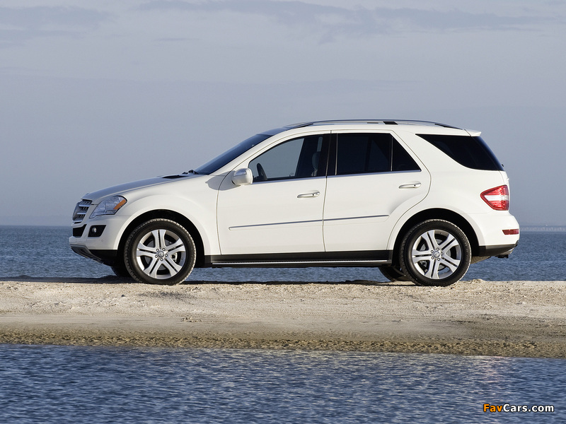 Mercedes-Benz ML 320 BlueTec (W164) 2008–11 pictures (800 x 600)