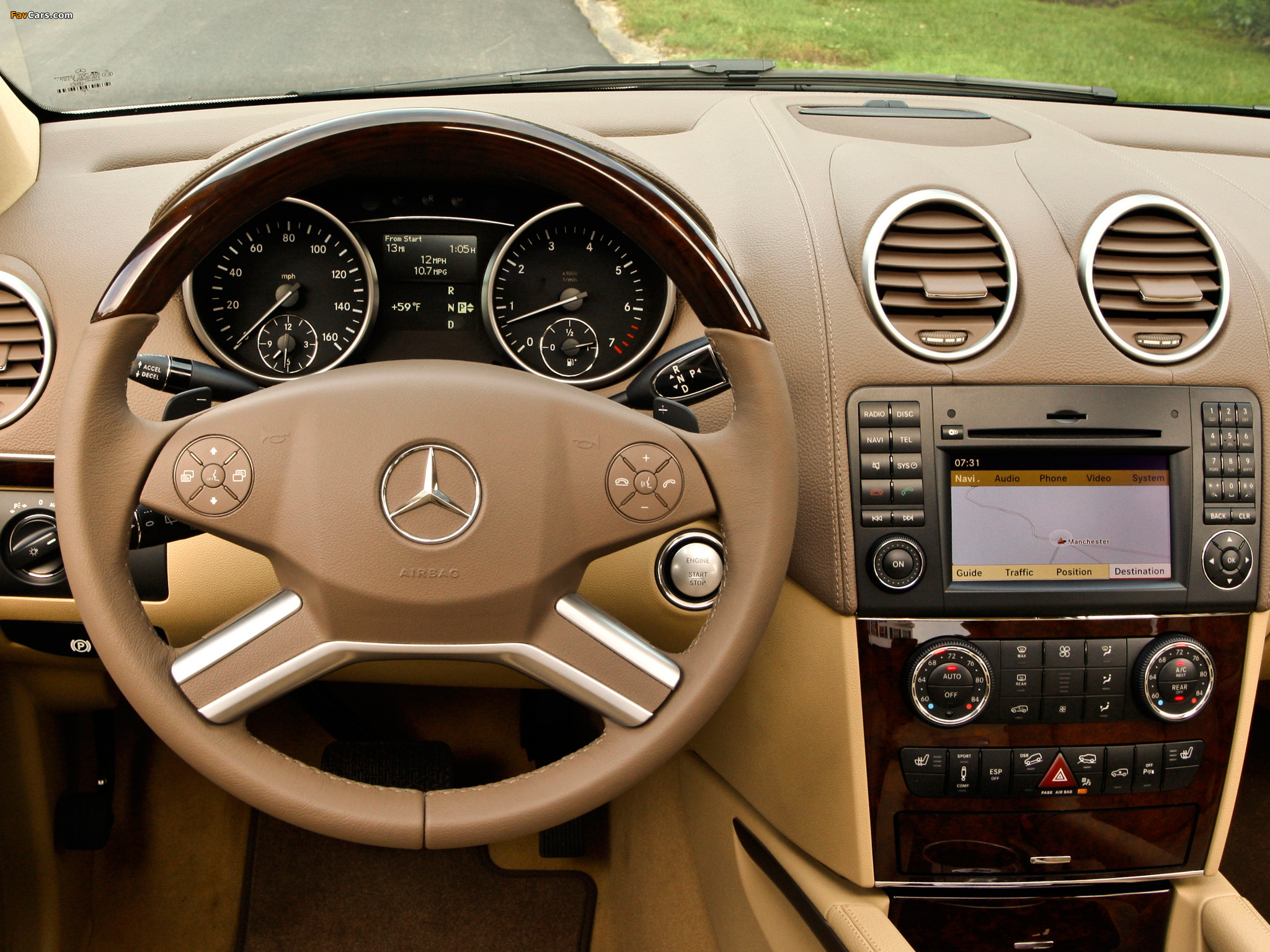 Mercedes-Benz ML 550 (W164) 2008–11 pictures (2048 x 1536)