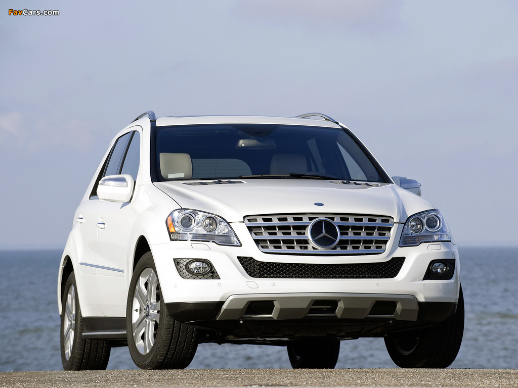 Mercedes-Benz ML 320 BlueTec (W164) 2008–11 pictures (1024 x 768)