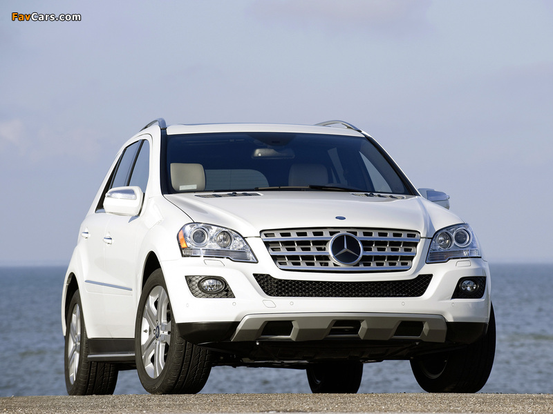 Mercedes-Benz ML 320 BlueTec (W164) 2008–11 pictures (800 x 600)