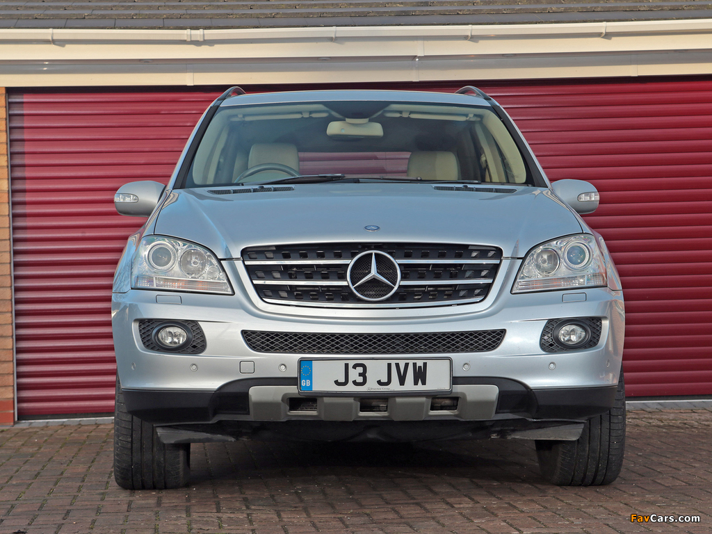 Mercedes-Benz ML 320 CDI UK-spec (W164) 2008–11 pictures (1024 x 768)