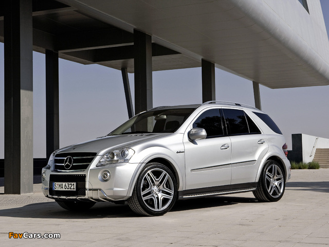Mercedes-Benz ML 63 AMG (W164) 2008–10 pictures (640 x 480)