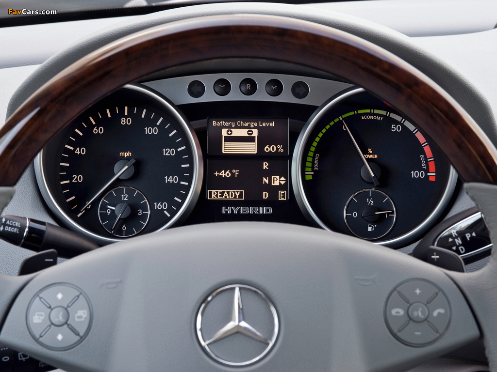 Mercedes-Benz ML 450 Hybrid (W164) 2009–11 images (1024 x 768)