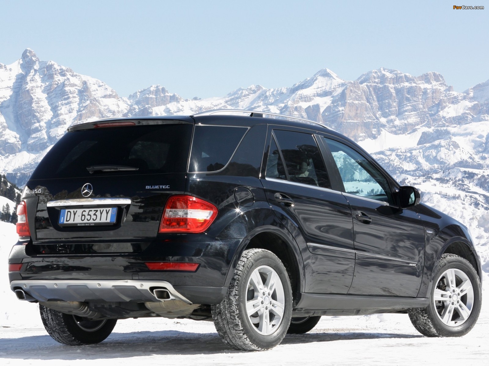 Mercedes-Benz ML 350 BlueTec (W164) 2009–11 photos (1600 x 1200)