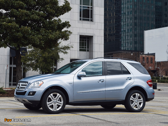 Mercedes-Benz ML 450 Hybrid (W164) 2009–11 photos (640 x 480)