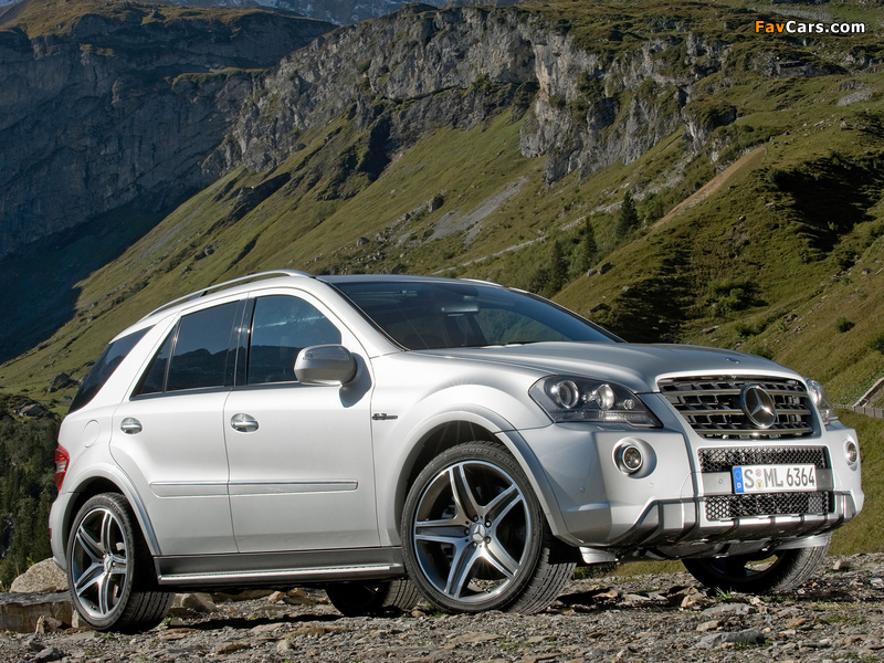 Mercedes-Benz ML 63 AMG 10th Anniversary (W164) 2009 pictures (800 x 600)