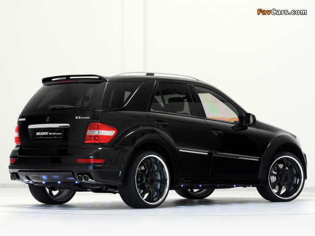 Brabus ML 63 Biturbo (W164) 2009–11 pictures (640 x 480)