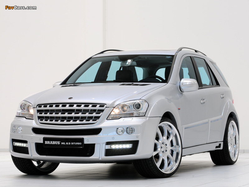 Brabus ML 63 Biturbo (W164) 2009–11 wallpapers (800 x 600)