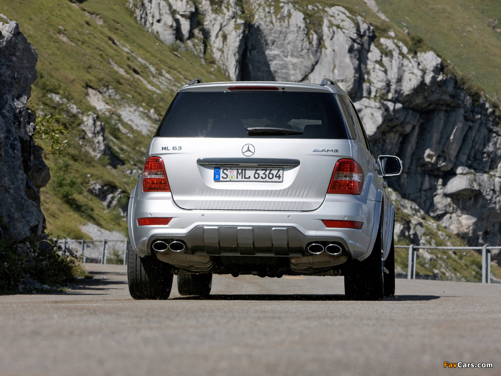 Mercedes-Benz ML 63 AMG 10th Anniversary (W164) 2009 wallpapers (1024 x 768)