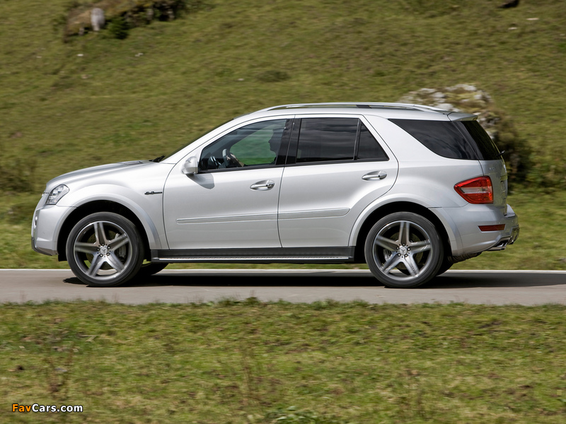 Mercedes-Benz ML 63 AMG 10th Anniversary (W164) 2009 wallpapers (800 x 600)