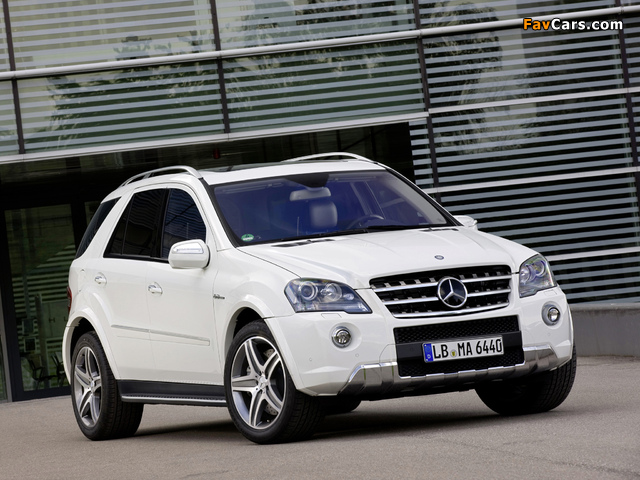 Mercedes-Benz ML 63 AMG (W164) 2010–11 images (640 x 480)