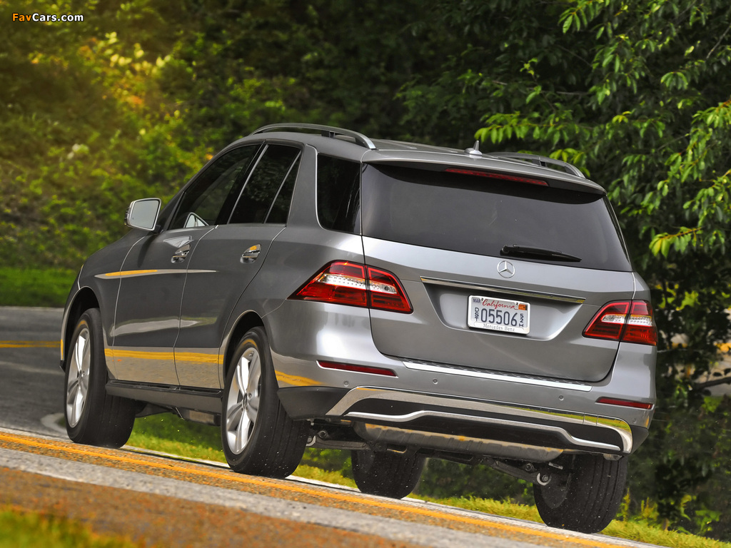 Mercedes-Benz ML 350 US-spec (W166) 2011 images (1024 x 768)