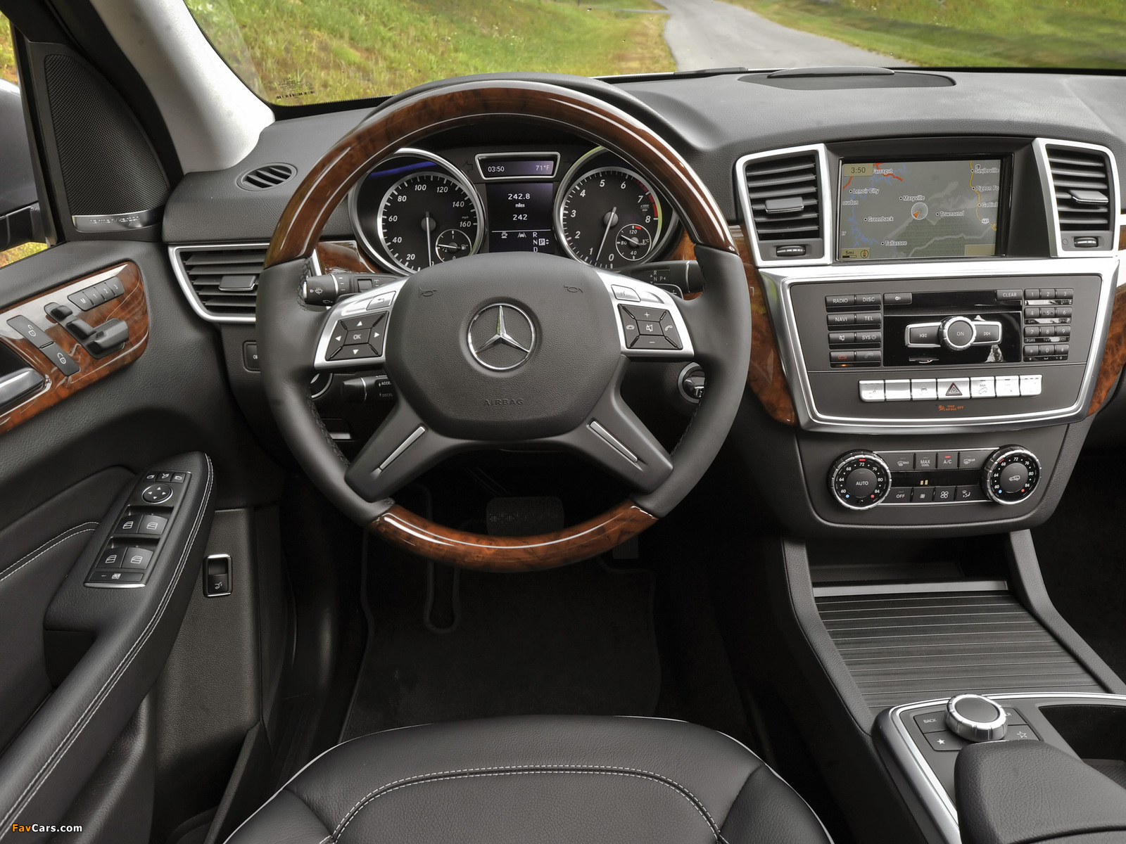 Mercedes-Benz ML 350 US-spec (W166) 2011 images (1600 x 1200)