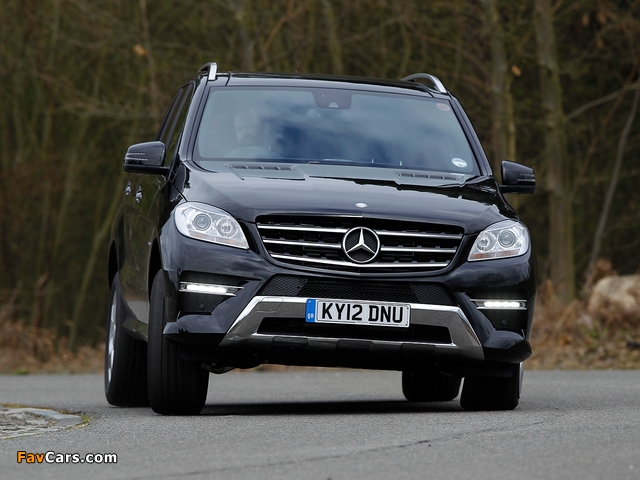 Mercedes-Benz ML 250 BlueTec UK-spec (W166) 2011 images (640 x 480)