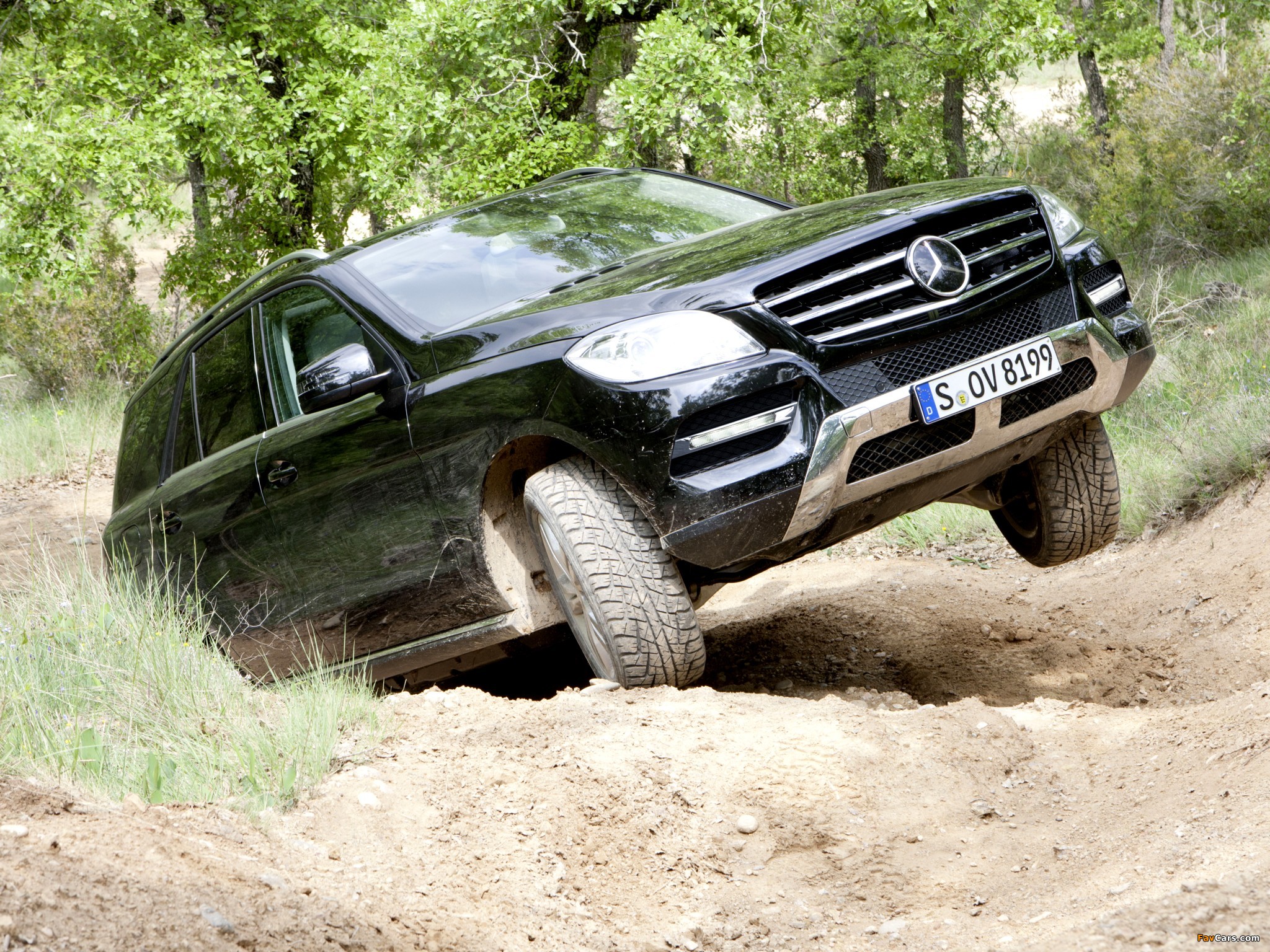 Mercedes-Benz ML 350 BlueEfficiency (W166) 2011 images (2048 x 1536)