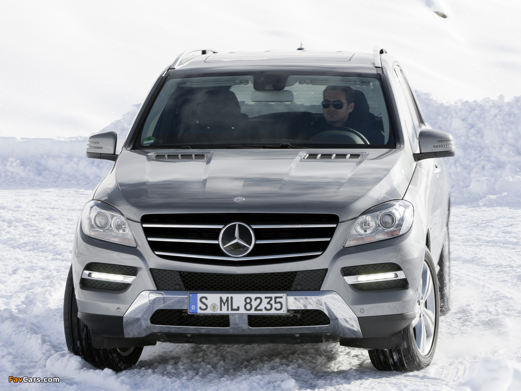 Mercedes-Benz ML 350 BlueTec (W166) 2011 images (1024 x 768)