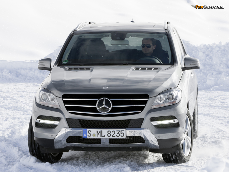 Mercedes-Benz ML 350 BlueTec (W166) 2011 images (800 x 600)