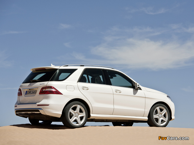 Mercedes-Benz ML 250 BlueTec AMG Sports Package (W166) 2011 images (640 x 480)