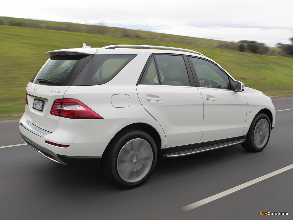 Mercedes-Benz ML 350 BlueTec AU-spec (W166) 2011 images (1024 x 768)